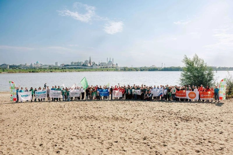 В Казани во Всероссийский день чистоты ВООП при поддержке сети ресторанов «Вкусно — и точка» и регионального представительства Национального совета по